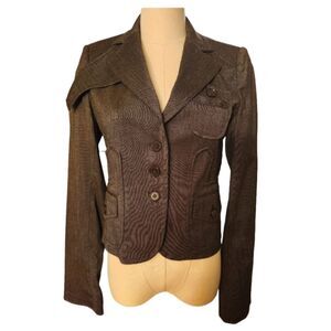 NWT BCBG Max Azria Brown Blazer - Sz XS